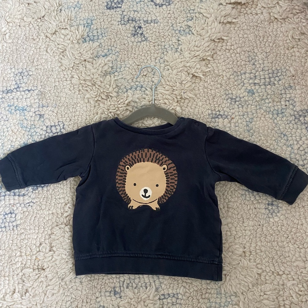 Navy toddler sweatshirt, H&M